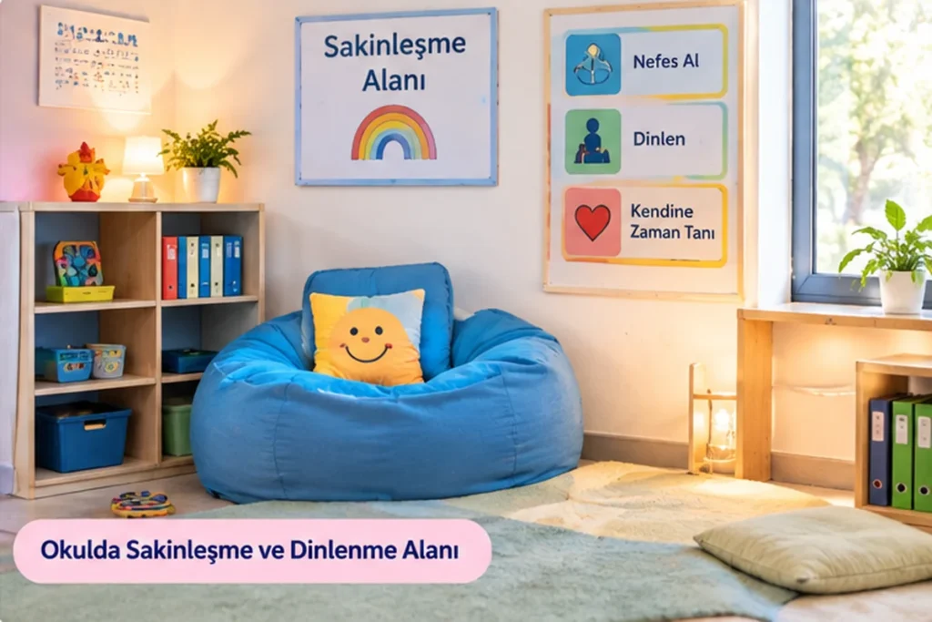 Otizmli çocukların ihtiyaçlarına uygun sakin okul ortamı